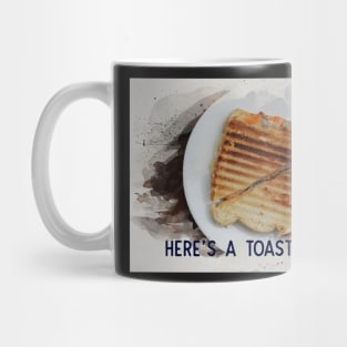 Here's a toast to you Greeting Card Mug